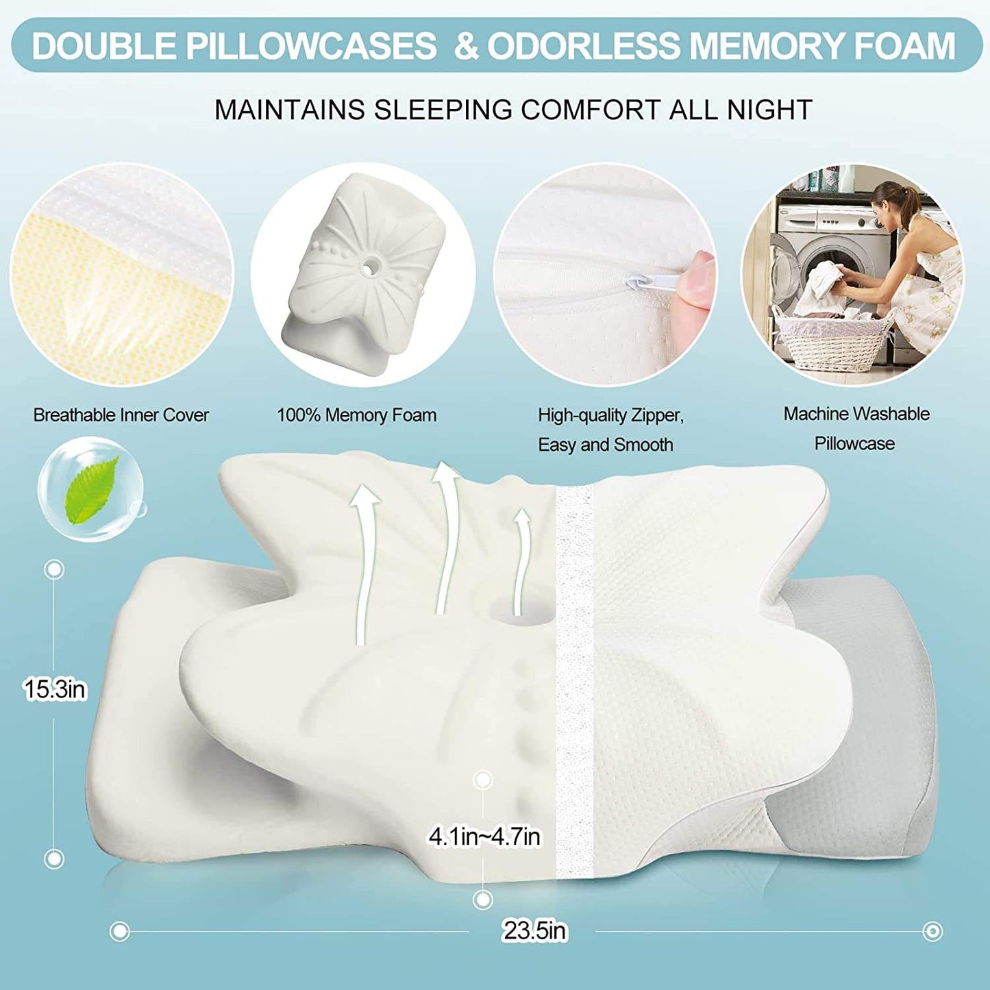 Sleepanion™ Contour Pro Pillow